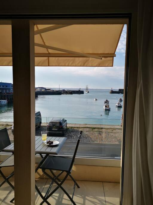 그랑빌 Charme Et Zenitude, Avec Vue Exceptionnelle Sur Le Port 빌라 외부 사진